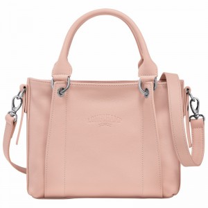 Longchamp 3D S Handtas Dames Beige Uitverkoop | 10197HFA542