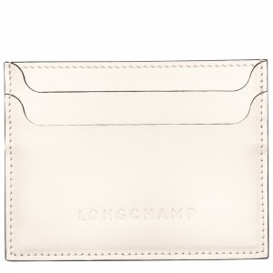 Longchamp Le FOULONNÉ Pasjeshouder Dames Wit Uitverkoop | L3218HFI037