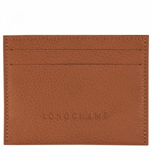 Longchamp Le FOULONNÉ Pasjeshouder Dames Caramel Uitverkoop | L3218021121