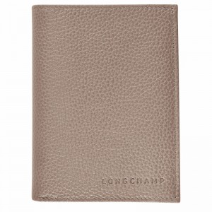 Longchamp Le FOULONNÉ Portefeuille Dames Grijs Uitverkoop | L3528021F78