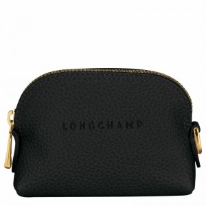 Longchamp Le FOULONNÉ Portemonnee Dames Zwart Uitverkoop | L3686021001
