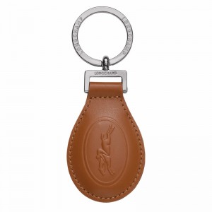 Longchamp Le FOULONNÉ Sleutelhangers Heren Caramel Uitverkoop | L6926078F72-