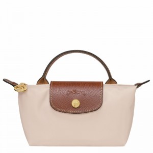 Longchamp Le Pliage Original Zak Dames Wit Uitverkoop | 34175089P71