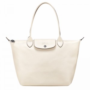 Longchamp Le Pliage Xtra M Tote Tassen Dames Wit Uitverkoop | L2605987037