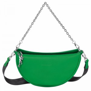 Longchamp Smile S Crossbodytassen Dames Groen Uitverkoop | 10224HDS531