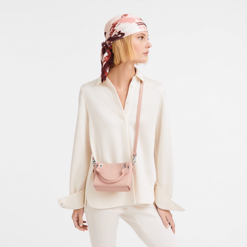 Longchamp 3D XS Handtas Dames Beige Uitverkoop | 10254HFA542