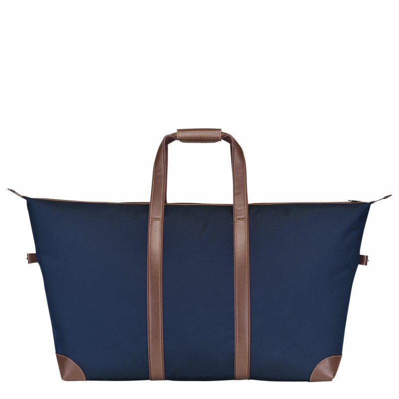 Longchamp Boxford L Reistas Dames Blauw Uitverkoop | L1223080127