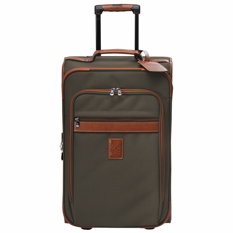 Longchamp Boxford M Koffers Heren Bruin Uitverkoop | L1429080042-