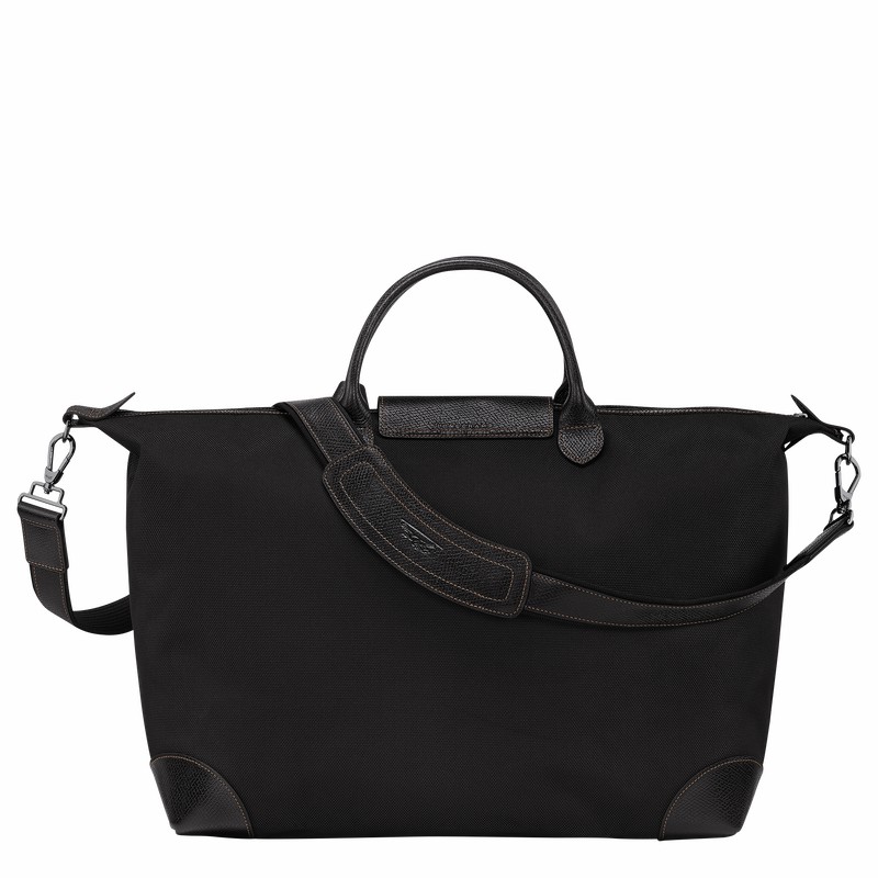 Longchamp Boxford S Reistas Heren Zwart Uitverkoop | L1624080001-