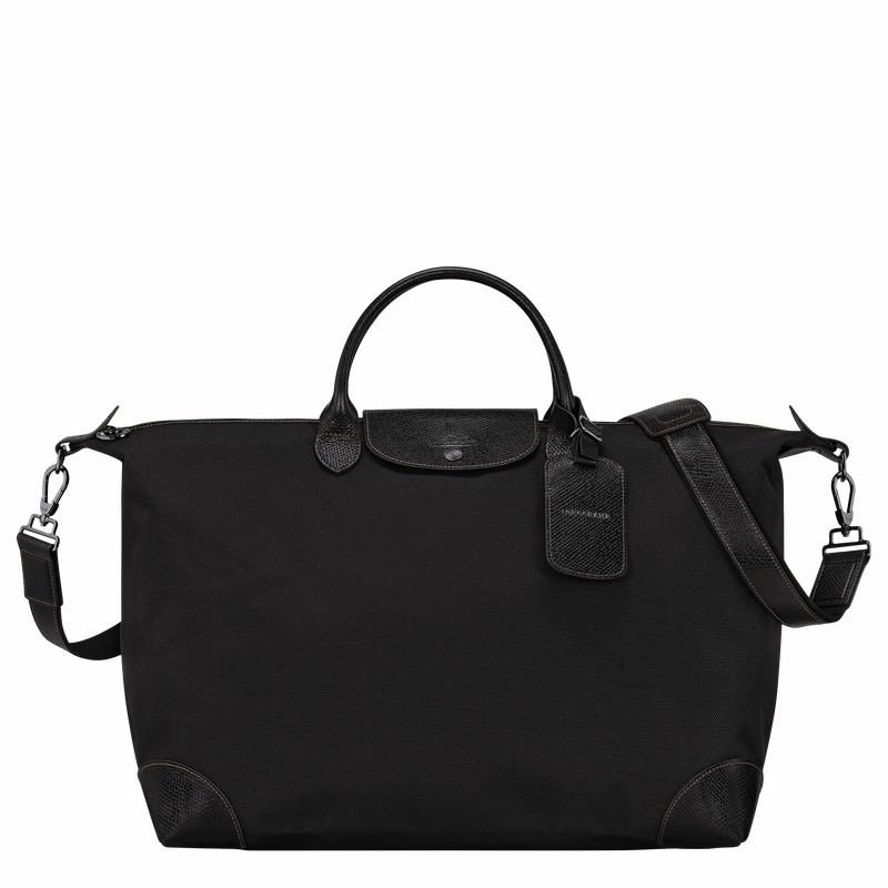 Longchamp Boxford S Reistas Heren Zwart Uitverkoop | L1624080001-