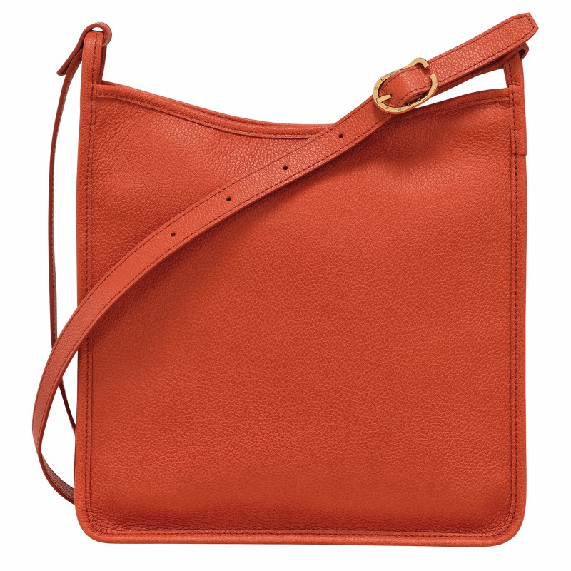 Longchamp Le FOULONNÉ M Crossbodytassen Dames Oranje Uitverkoop | 10140021685