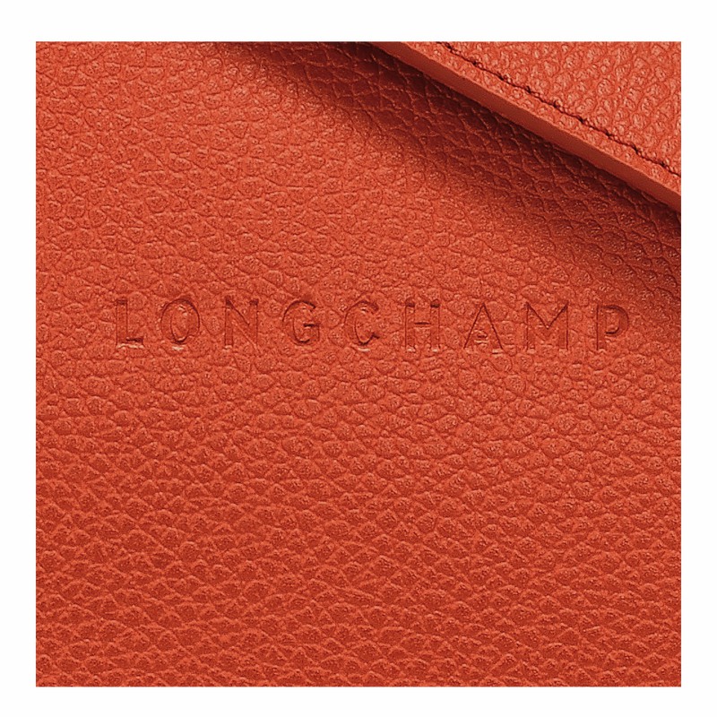 Longchamp Le FOULONNÉ M Crossbodytassen Dames Oranje Uitverkoop | 10140021685
