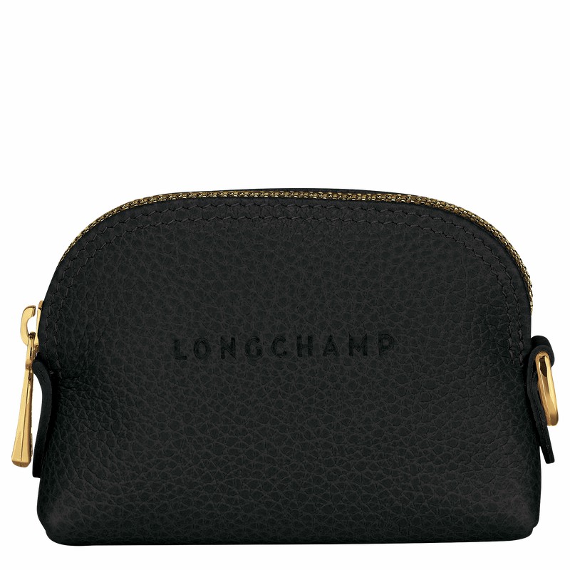 Longchamp Le FOULONNÉ Portemonnee Dames Zwart Uitverkoop | L3686021001