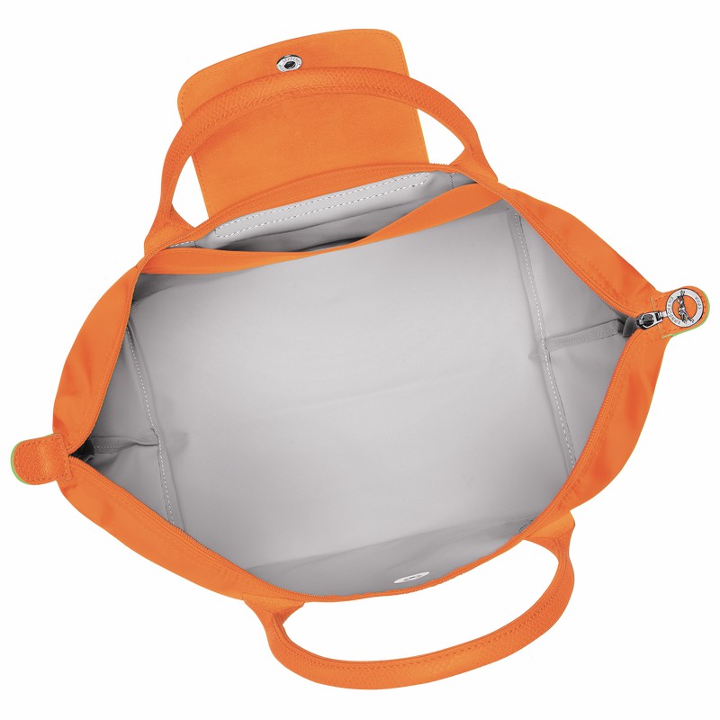 Longchamp Le Pliage Green S Handtas Dames Oranje Uitverkoop | L1621919P54