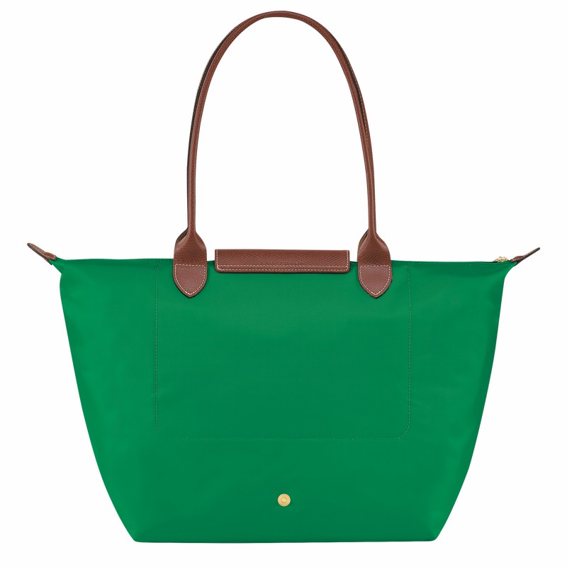 Longchamp Le Pliage Original L Tote Tassen Dames Groen Uitverkoop | L1899089P88