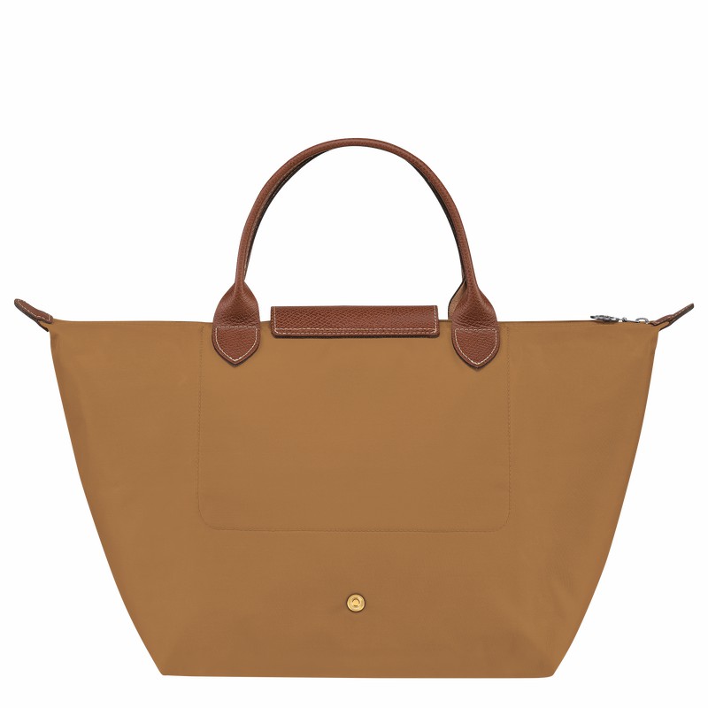 Longchamp Le Pliage Original M Handtas Dames Khaki Uitverkoop | L1623089P86