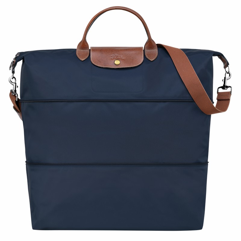 Longchamp Le Pliage Original expandable Reistas Dames Donkerblauw Uitverkoop | L1911089P68