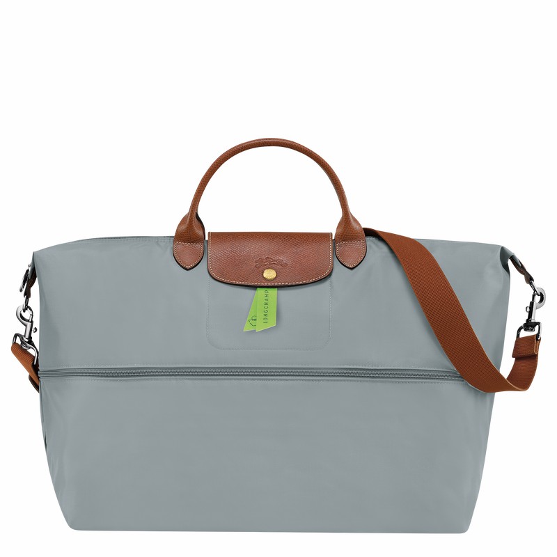Longchamp Le Pliage Original expandable Reistas Dames Grijs Uitverkoop | L1911089P80