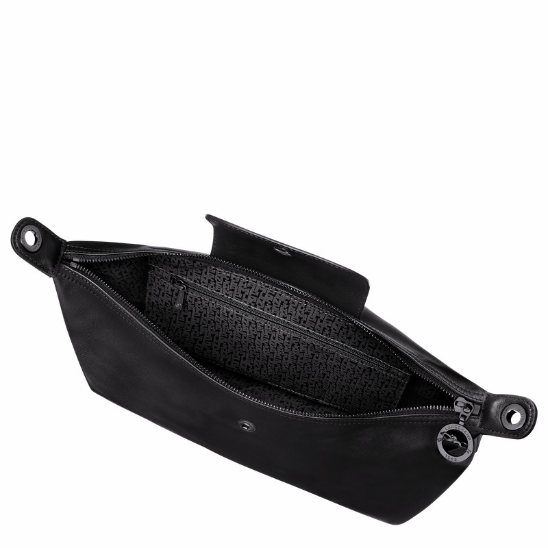 Longchamp Le Pliage Xtra M Hobo Tas Dames Zwart Uitverkoop | 10189987001
