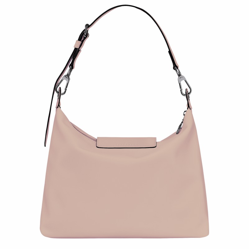Longchamp Le Pliage Xtra M Hobo Tas Dames Beige Uitverkoop | 10189987542