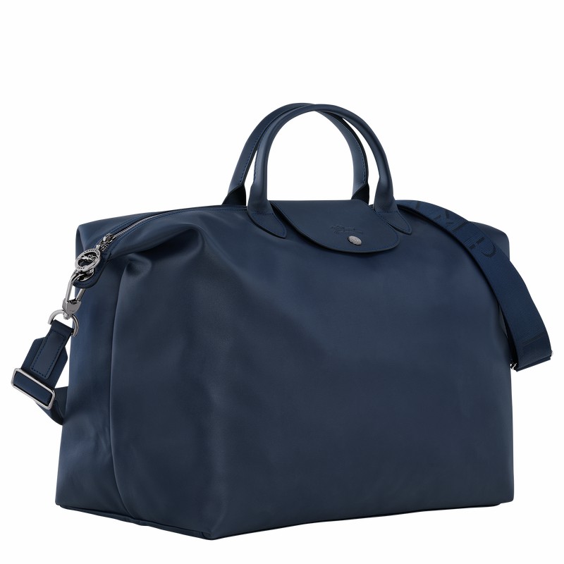 Longchamp Le Pliage Xtra S Reistas Heren Donkerblauw Uitverkoop | L1624987556-