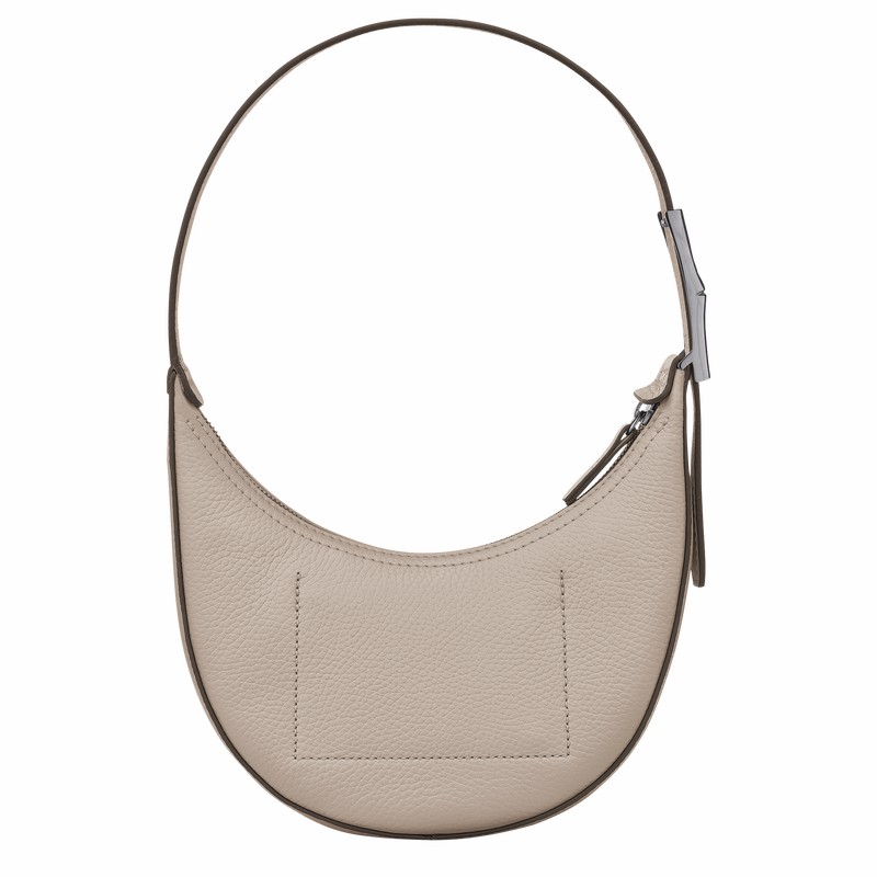 Longchamp Le Roseau Essential S Hobo Tas Dames Grijs Uitverkoop | 10217968266