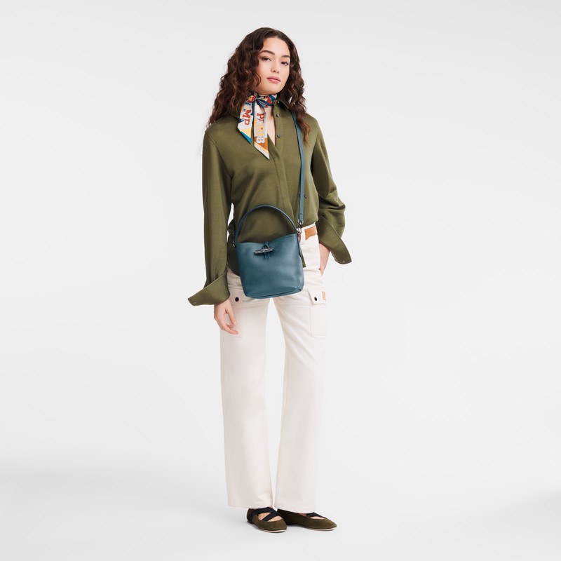 Longchamp Le Roseau Essential XS Buckettas Dames Pauw Uitverkoop | 10159968P89