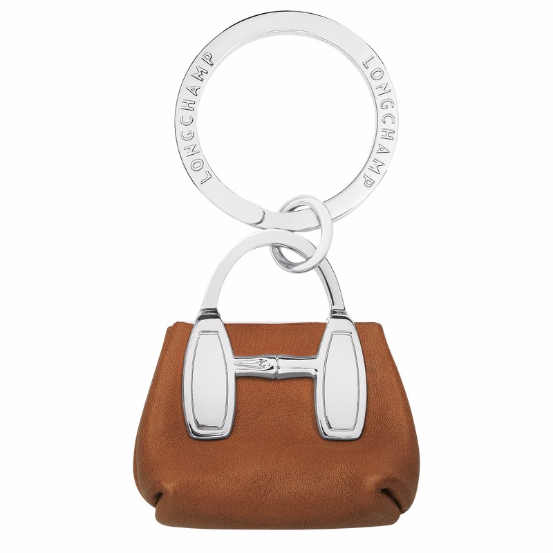 Longchamp Le Roseau Sleutelhangers Dames Bruin Uitverkoop | 36074HQS504