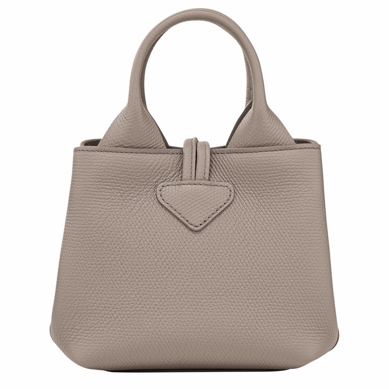 Longchamp Le Roseau XS Handtas Dames Grijs Uitverkoop | 10278HFP266