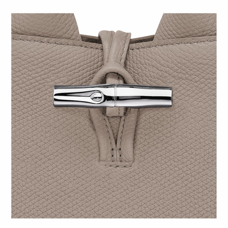 Longchamp Le Roseau XS Handtas Dames Grijs Uitverkoop | 10278HFP266