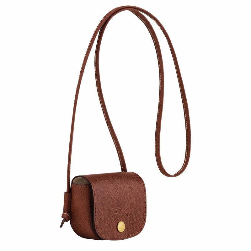 Longchamp ÉPURE Portemonnee Dames Bruin Uitverkoop | 30027HYZ035