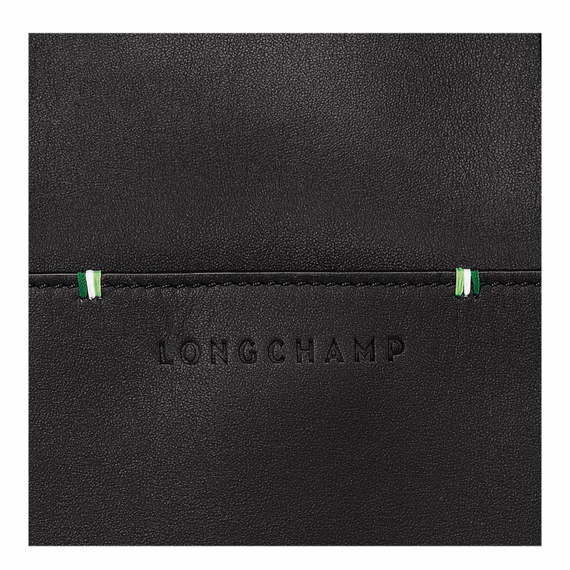 Longchamp sur Seine M Aktentas Heren Zwart Uitverkoop | 20048HCM001