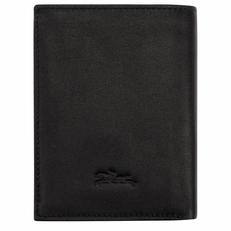Longchamp sur Seine Portefeuille Heren Zwart Uitverkoop | L3528HCX001
